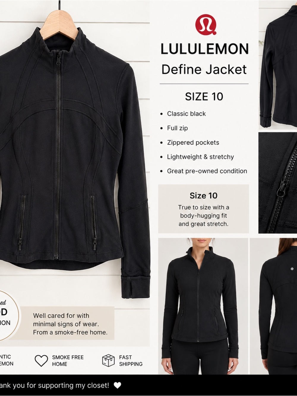 lululemon athletica Define Jacket - Black